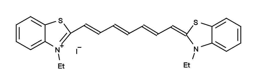 DiSC2(7) [3,3-Diethylthiatricarbocyanine iodide] *CAS#: 3071-70-
