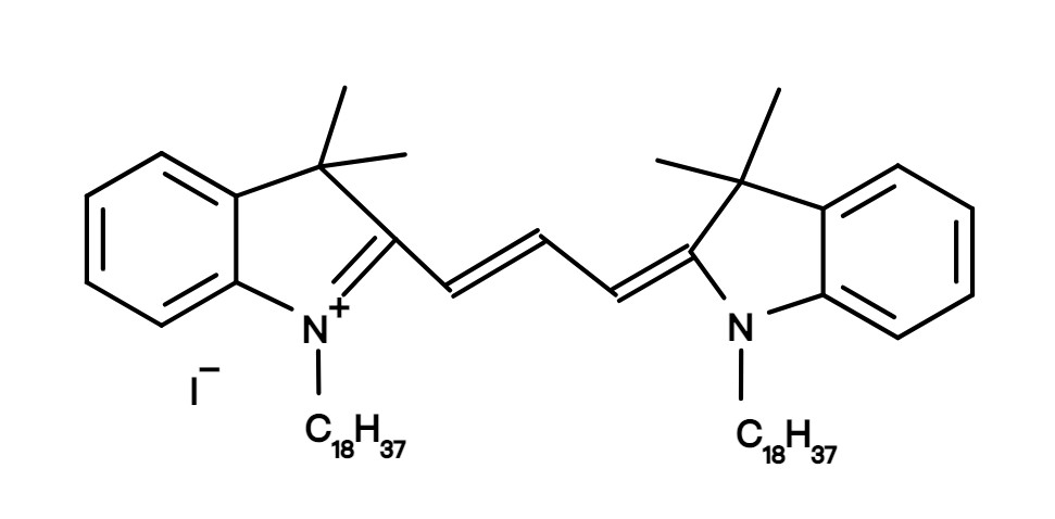 DiI iodide [1,1-Dioctadecyl-3,3,3,3- tetramethylindocarbocyanine
