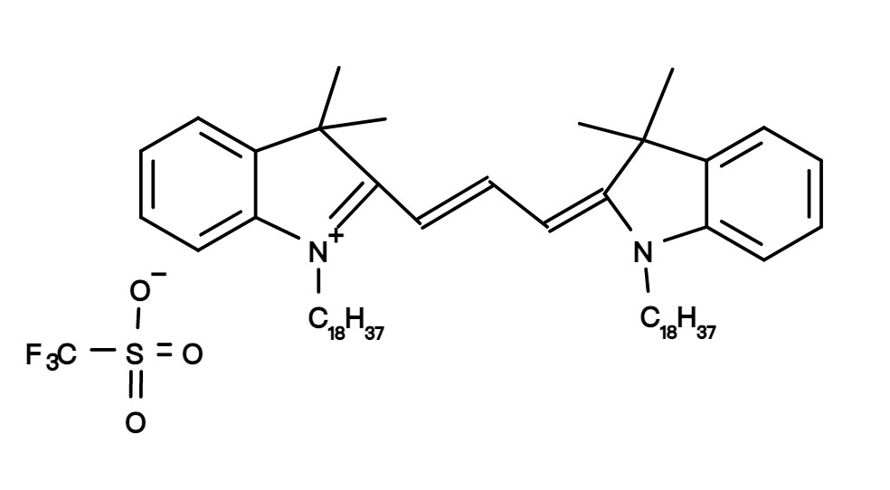 DiI triflate [1,1-Dioctadecyl-3,3,3,3-tetramethylindocarbocyanin