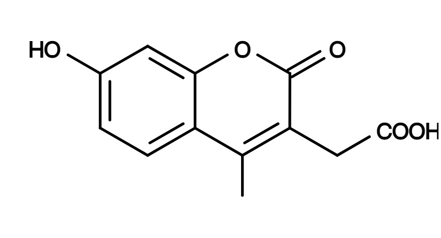 7-Hydroxy-4-methylcoumarin-3-acetic acid *CAS 5852-10-8*