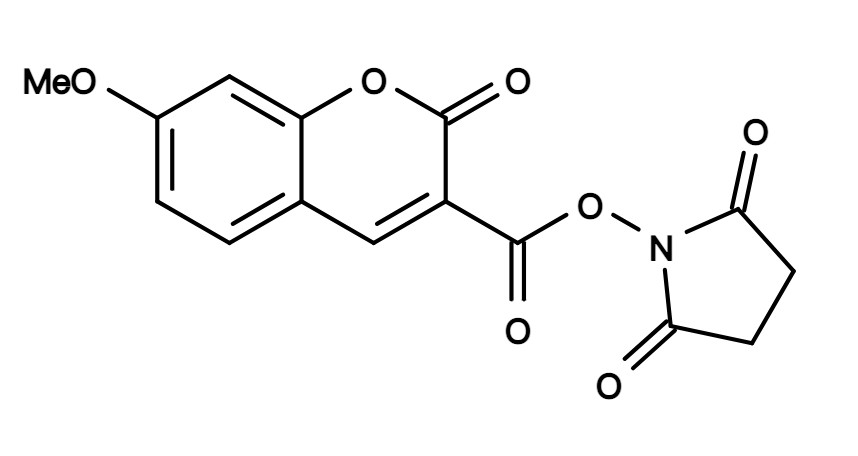7-Methoxycoumarin-3-carboxylic acid, succinimidyl ester *CAS 150